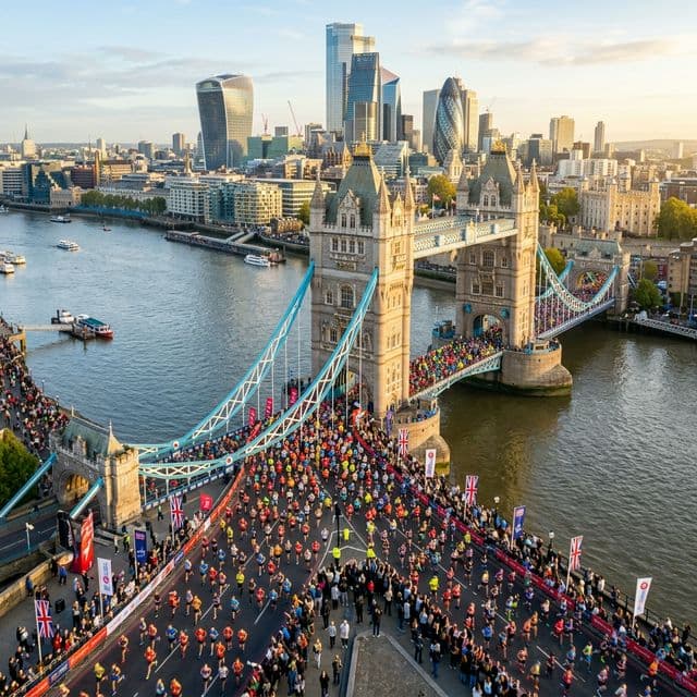 London Marathon 2025. Our athletes crossed the finish line in style.